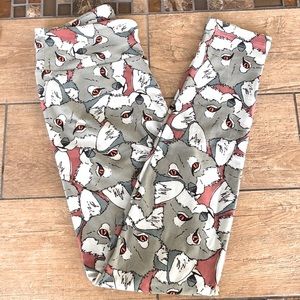 Fox Leggings One Size